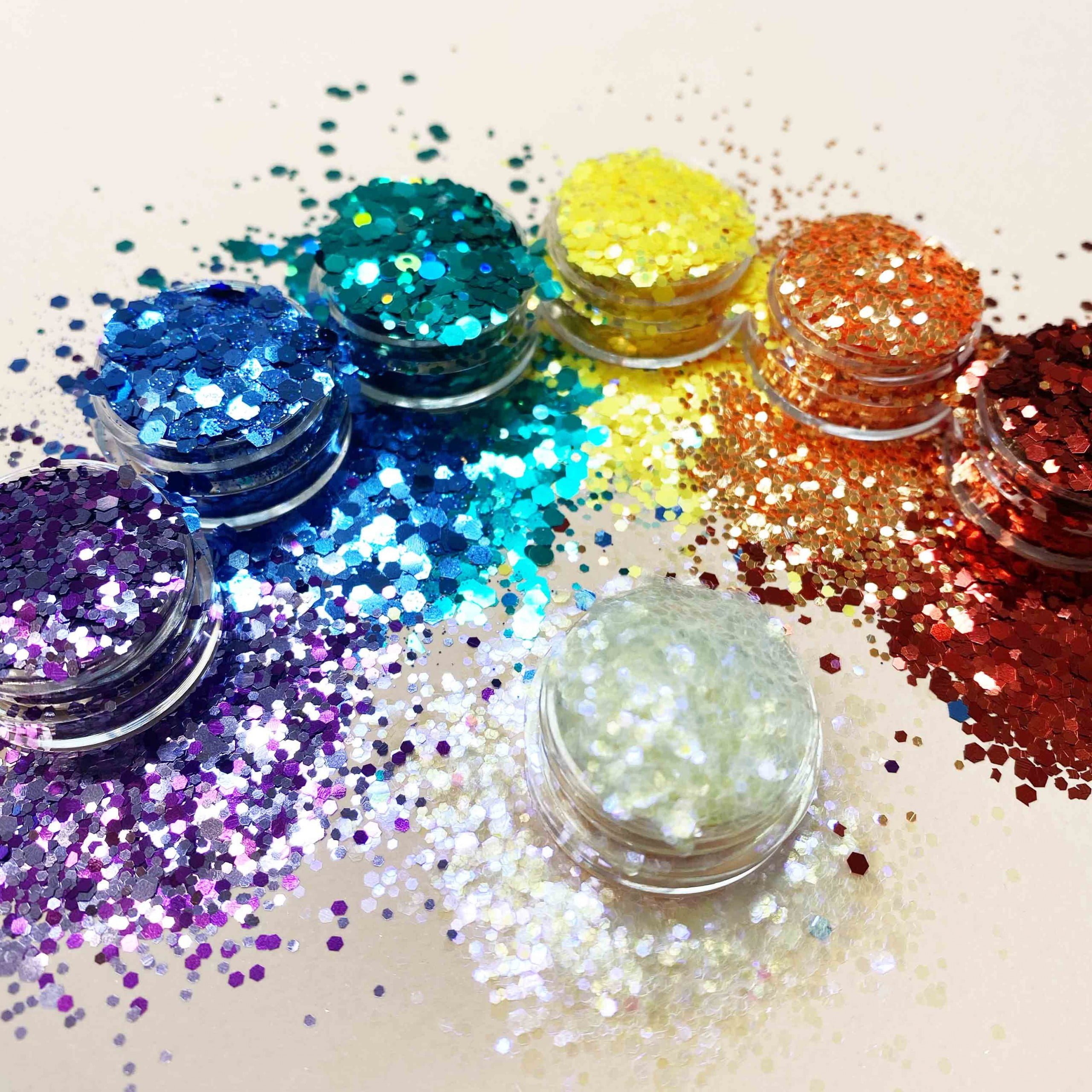 RAINBOW Glitter Set -30% - Glitternisti